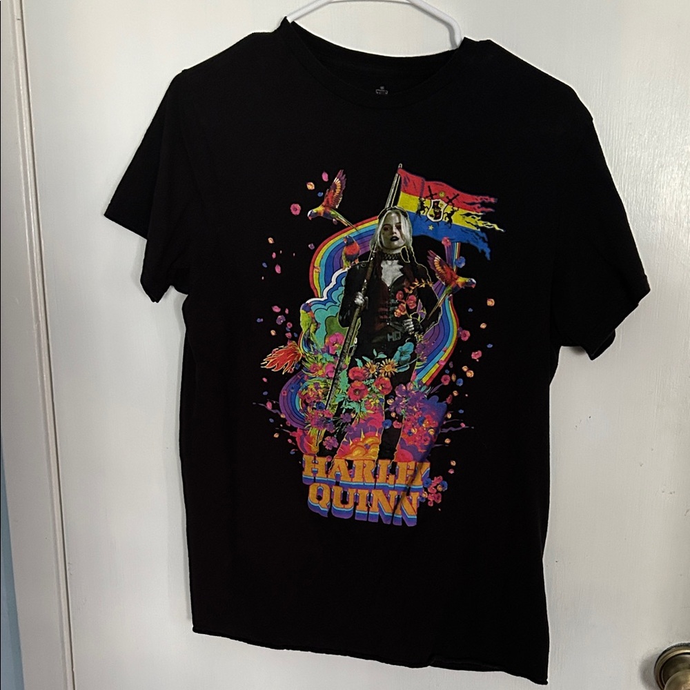 Harley Quinn Black Graphic Tee